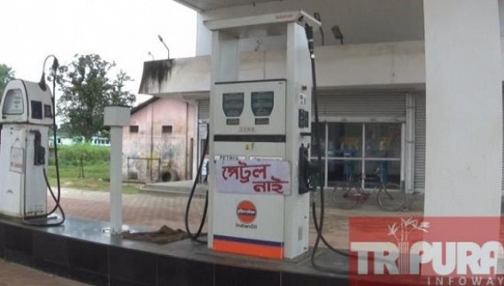 Petrol crisis hits Kailashahar